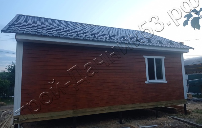 4 Брусовой дом ОД-38, 7х8м, 60М², Московской области, городской округ Домодедово, село Колычёво (2)